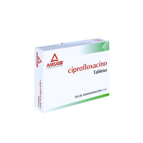 Ams Ciprofloxacino 250mg Tab12